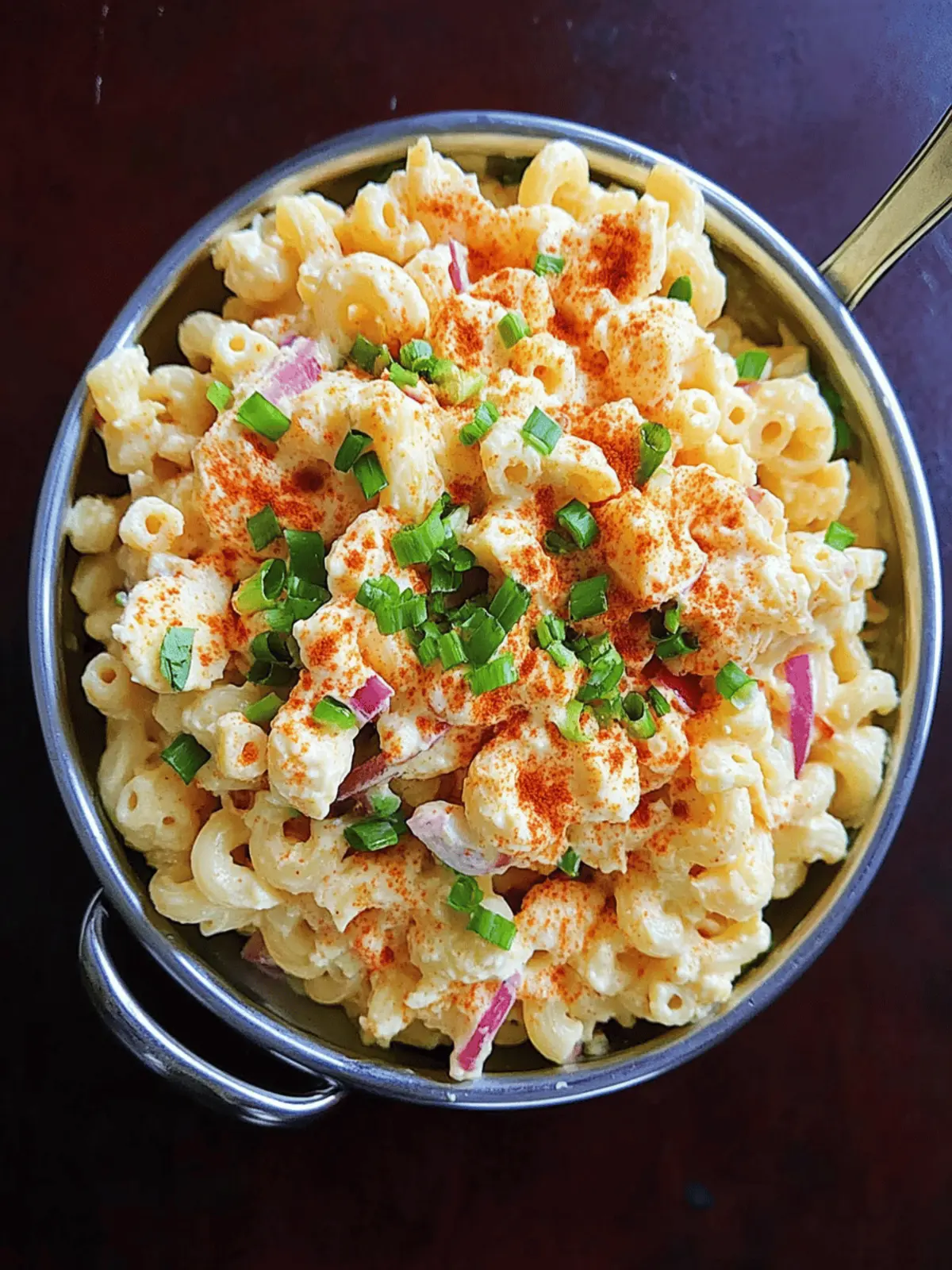 Deviled Egg Macaroni Pasta Salad: A Creamy Twist for Summer
