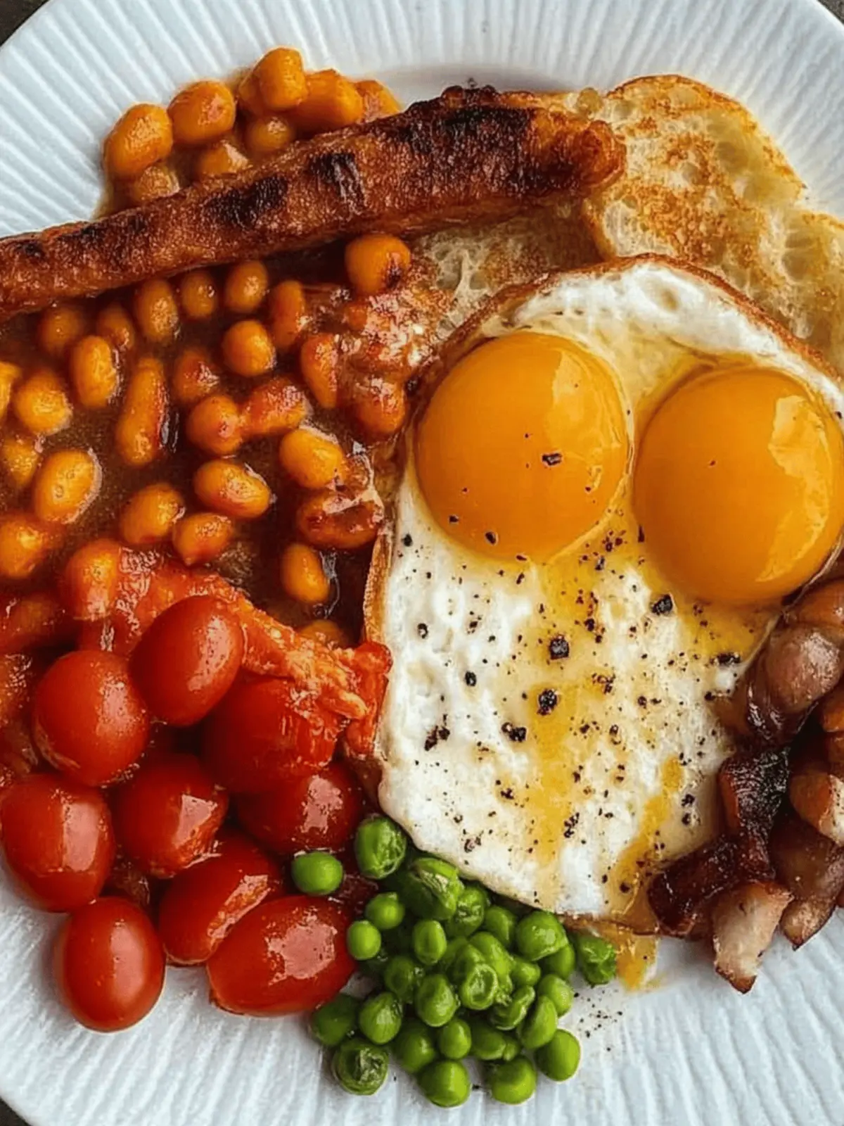 Delicious Full English Breakfast: Customize Your Perfect Plate