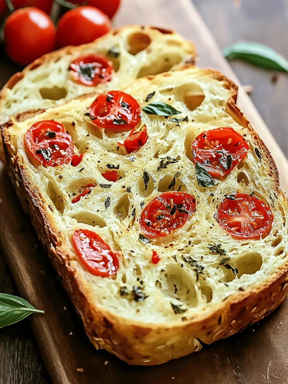 Savory Caprese Bread