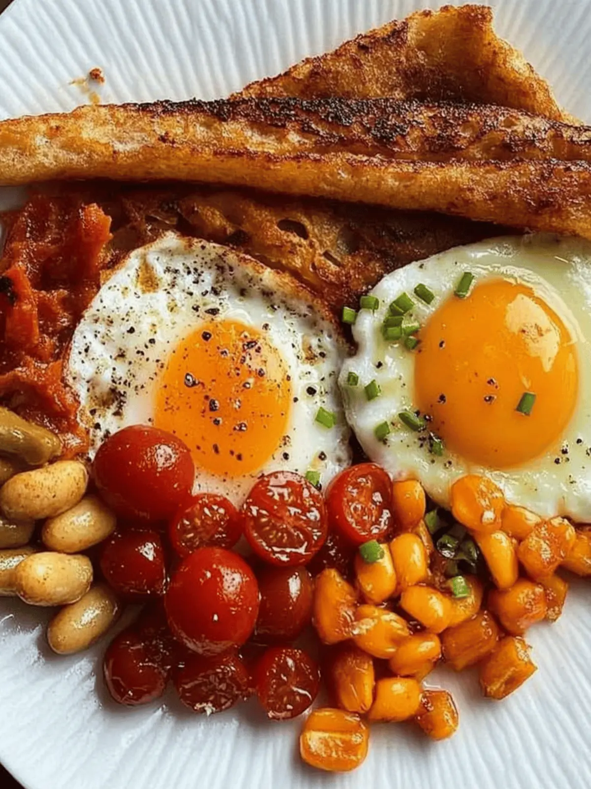 Delicious Full English Breakfast: Customize Your Perfect Plate