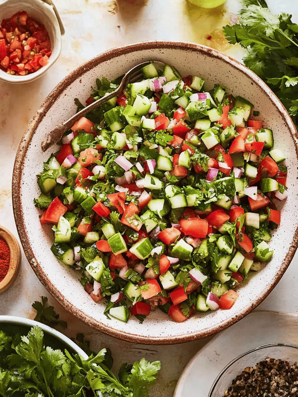 Eastern Shirazi Salad