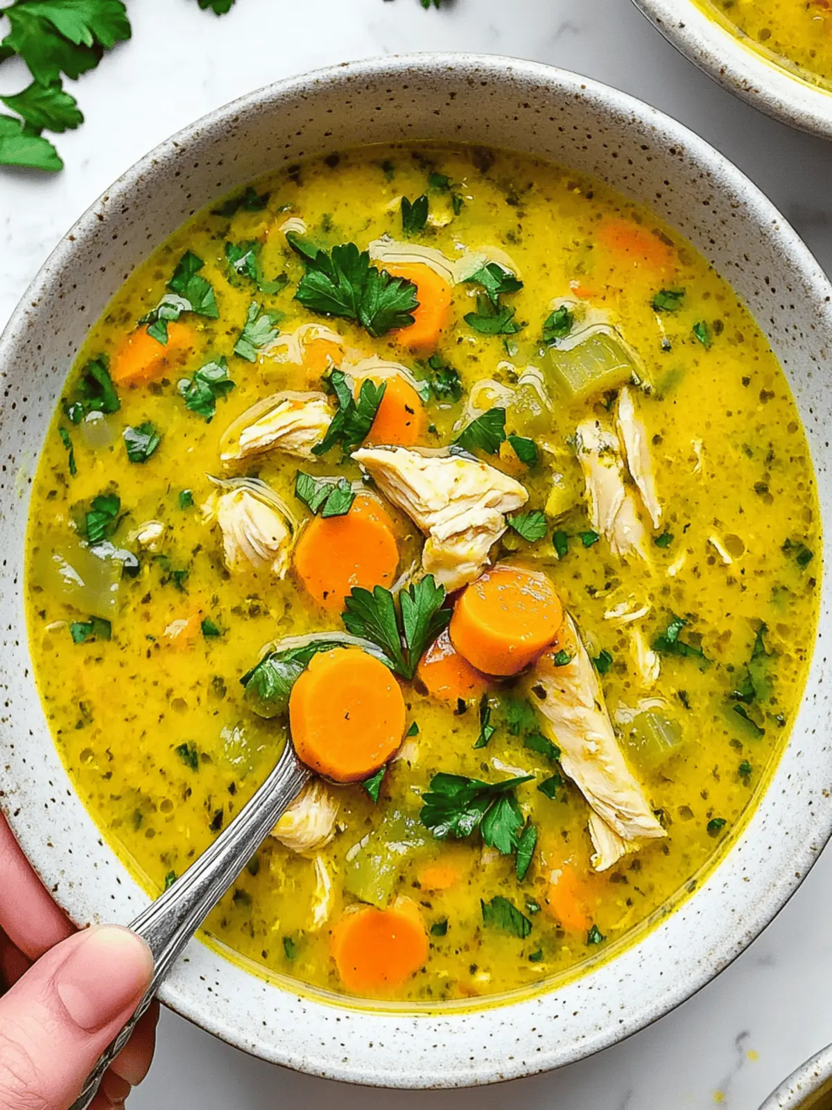 Nourish Your Soul with Anti-Inflammatory Turmeric Chicken Soup