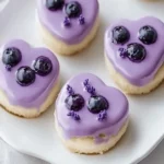 Mini Lavender Blueberry Cakes