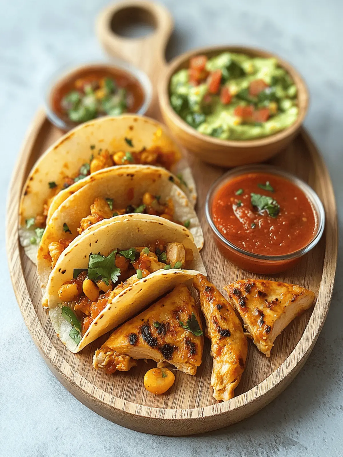 Mini Chicken Tacos