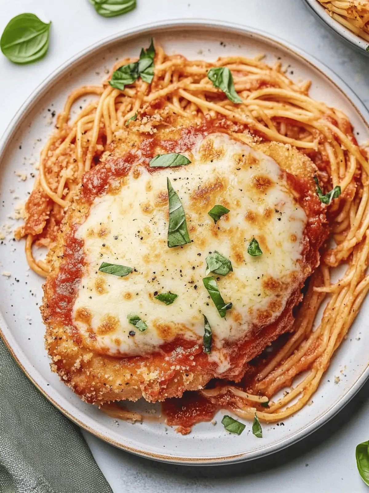 Baked Chicken Parmesan