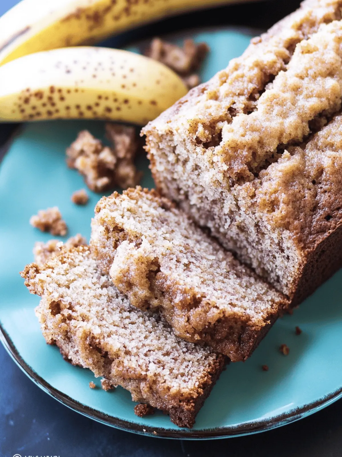 Coffee Cake Banana Bread