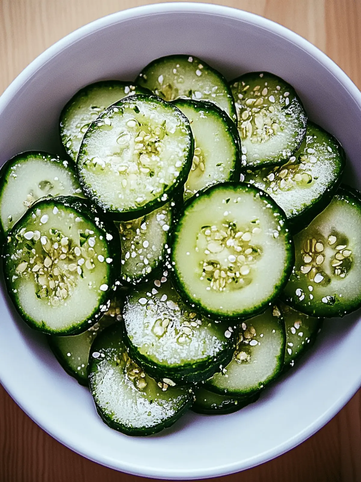 Cucumbers with a BANG for an Irresistibly Fresh Summer Bite