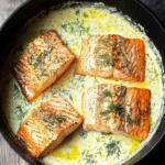 Creamy dill salmon
