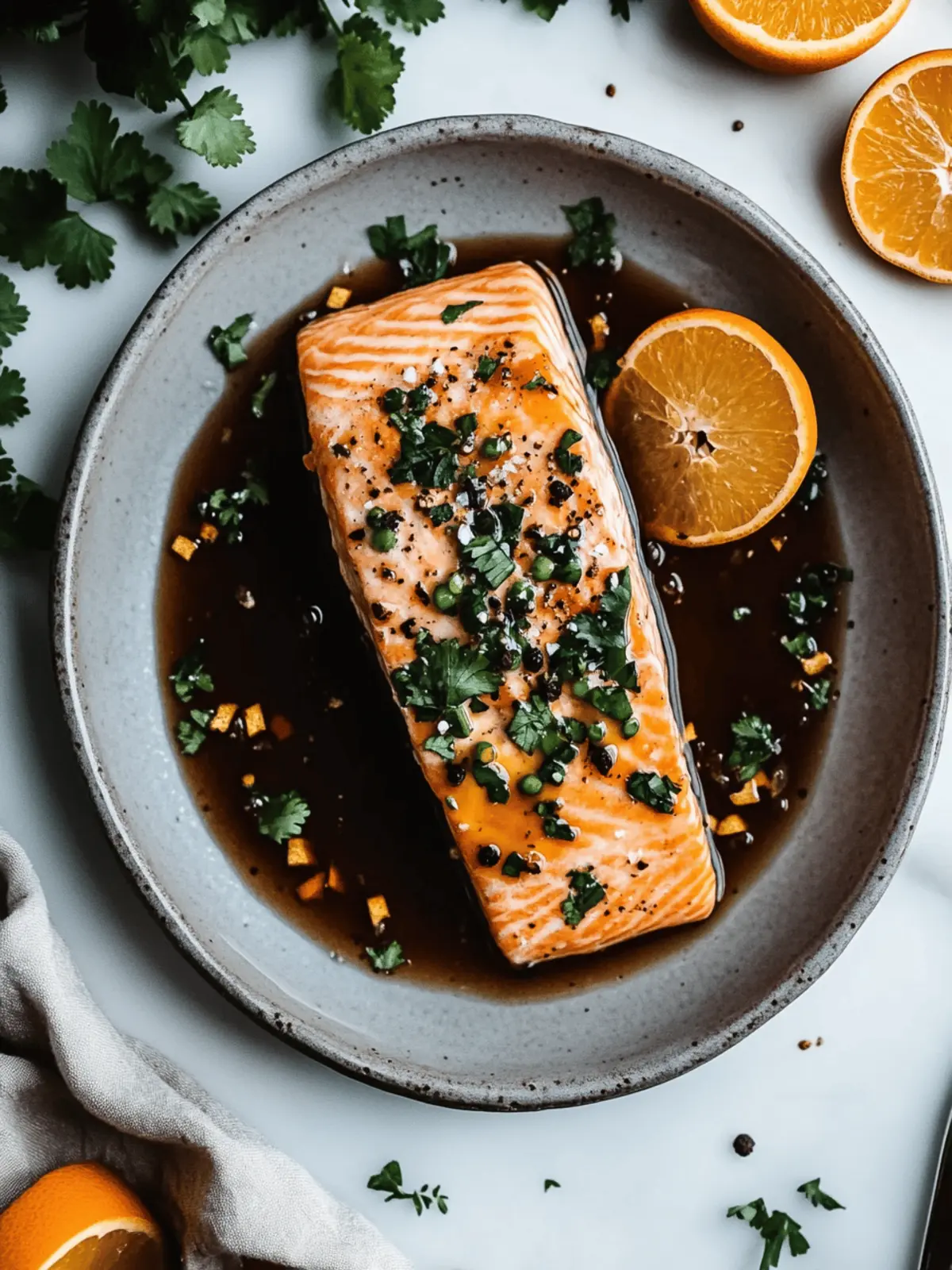 Orange Glazed Salmon