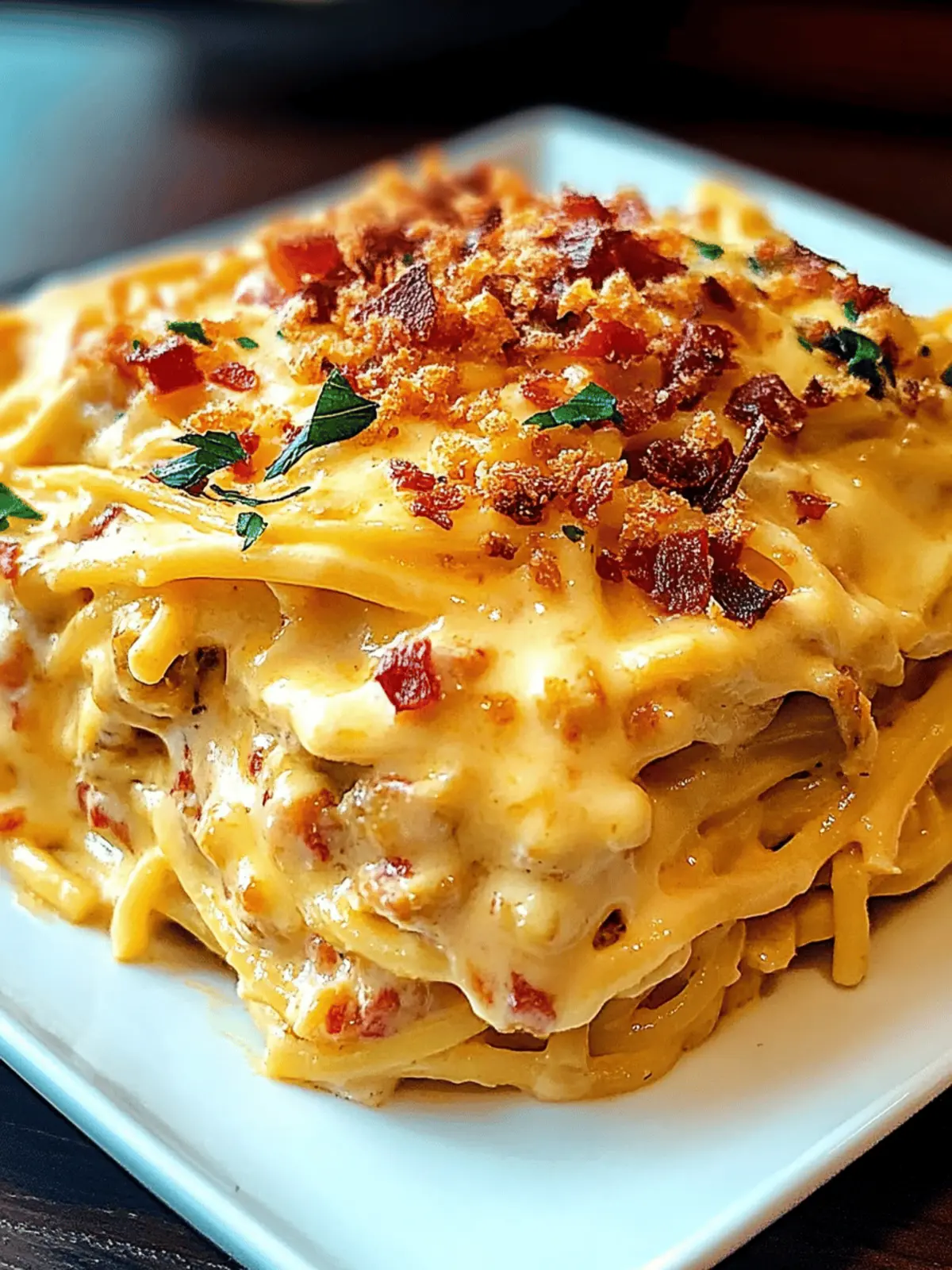 Savory Southern Cheesy Chicken Spaghetti Casserole Magic