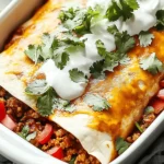 Ground Beef Enchiladas