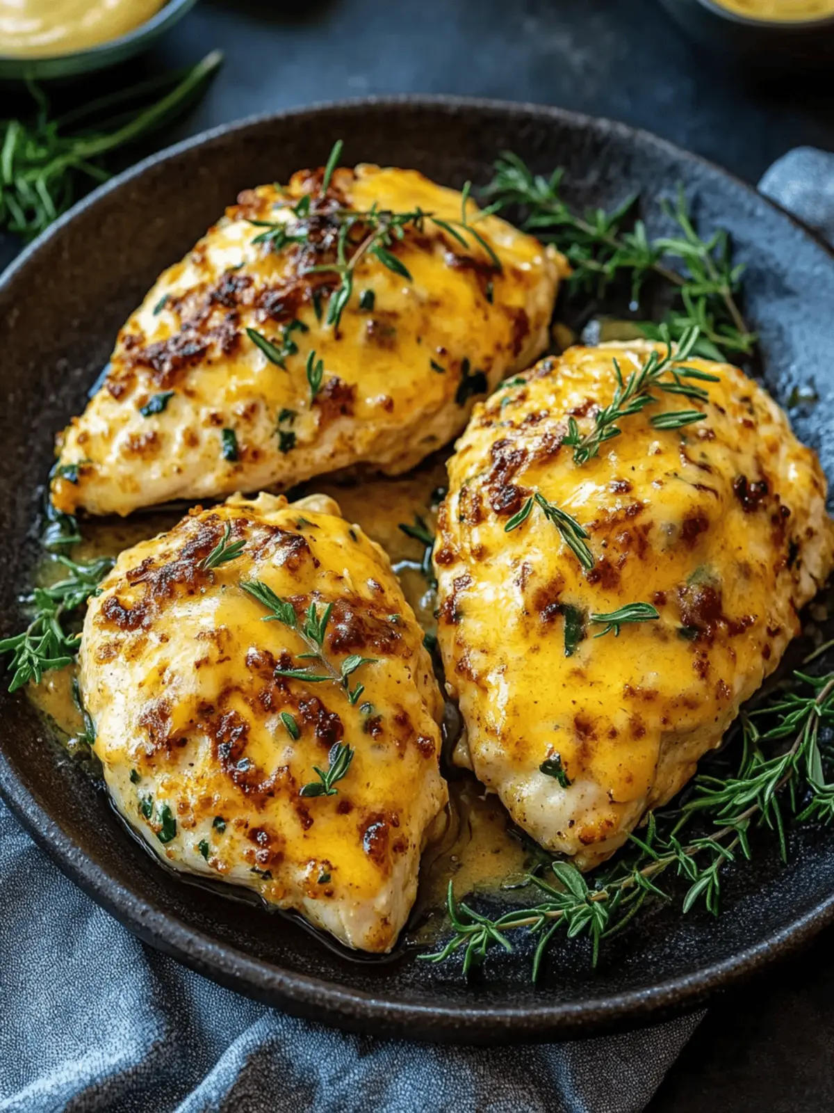 Ritzy Cheddar Chicken Breasts