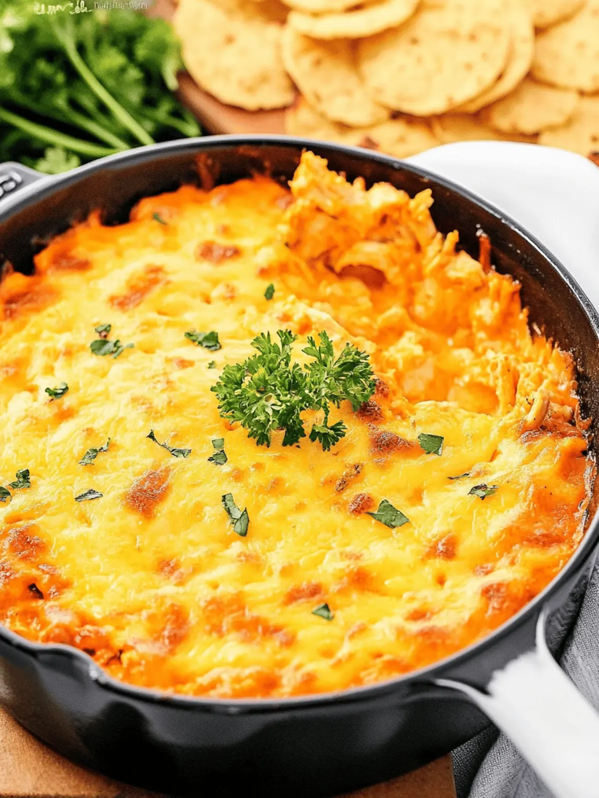 Easy Buffalo Chicken Dip
