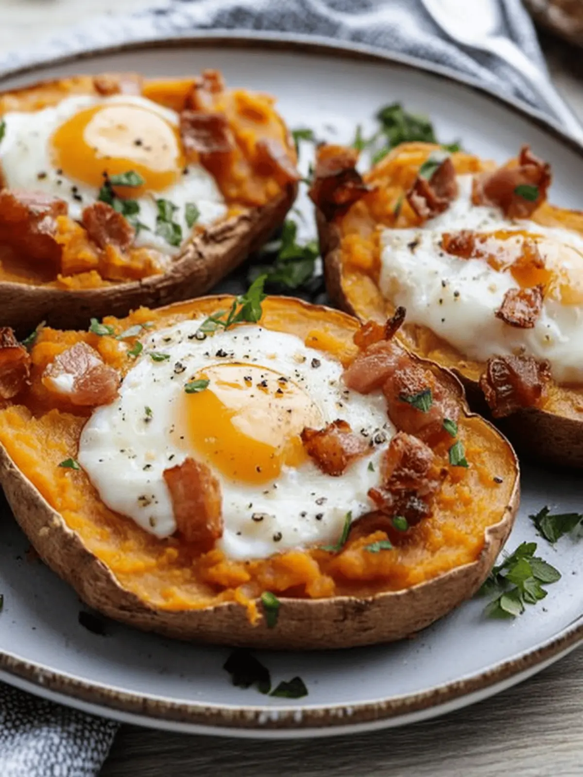 Breakfast Sweet Potato