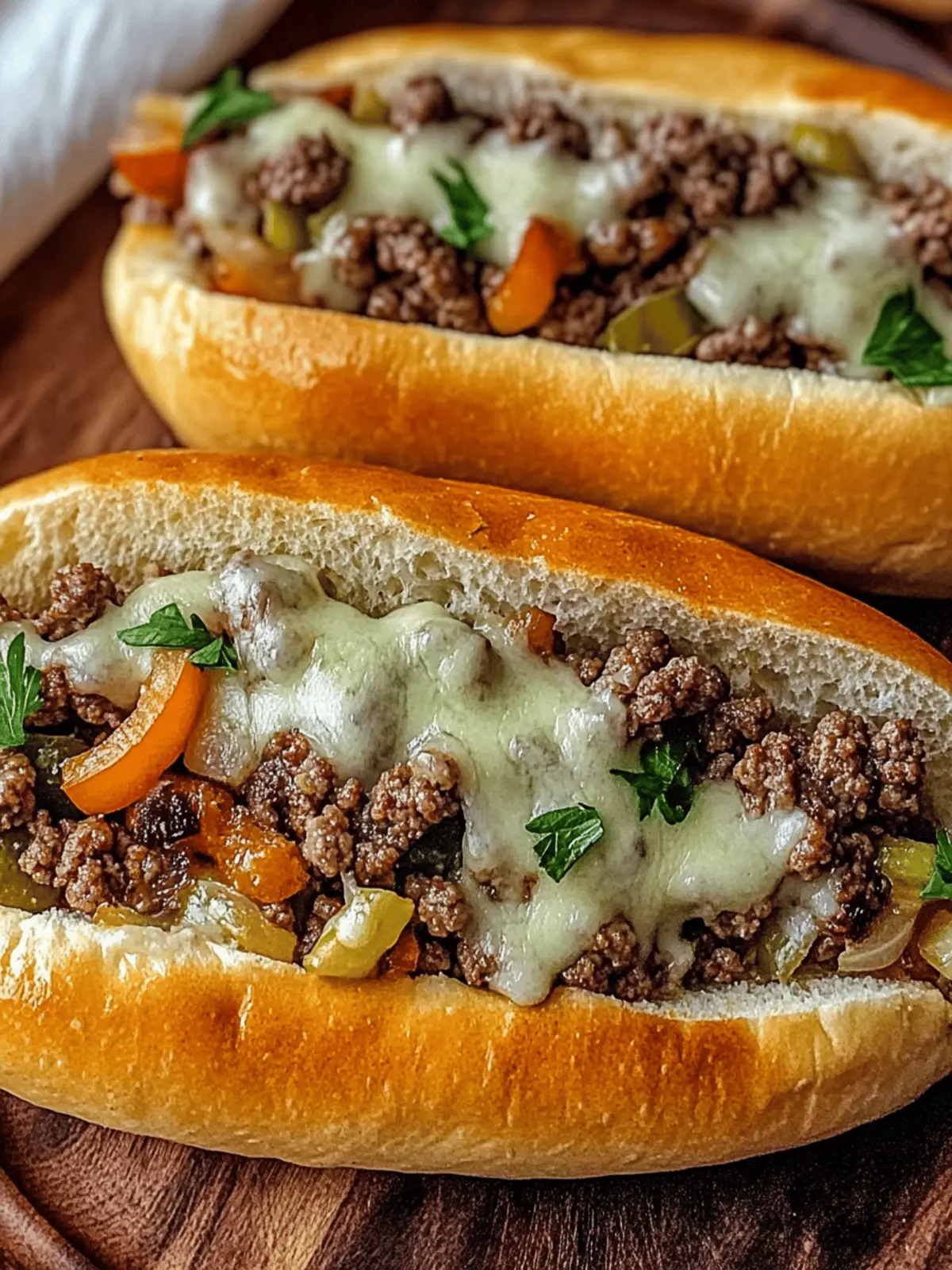 Mouthwatering Ground Beef Philly Cheesesteaks You’ll Love