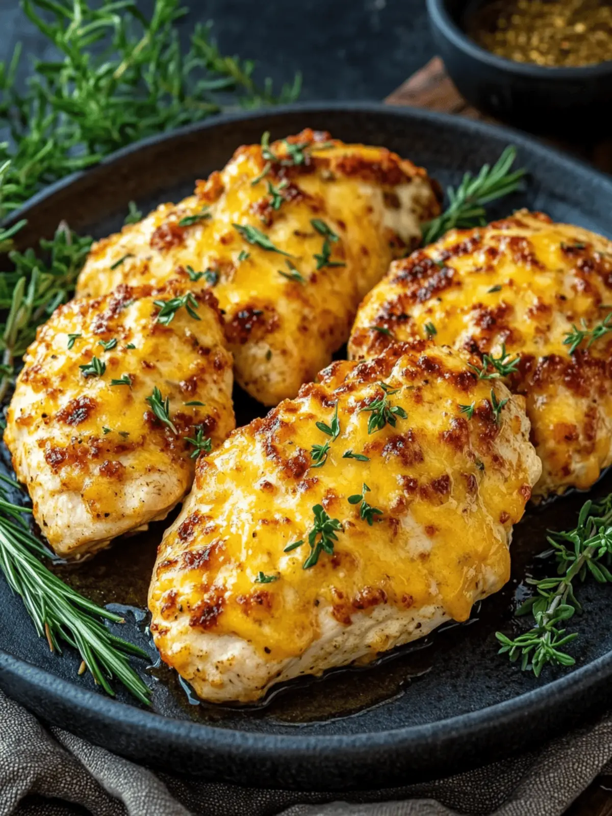 Ritzy Cheddar Chicken Breasts
