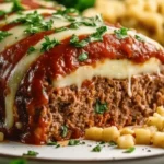 Stuffed Italian Meatloaf