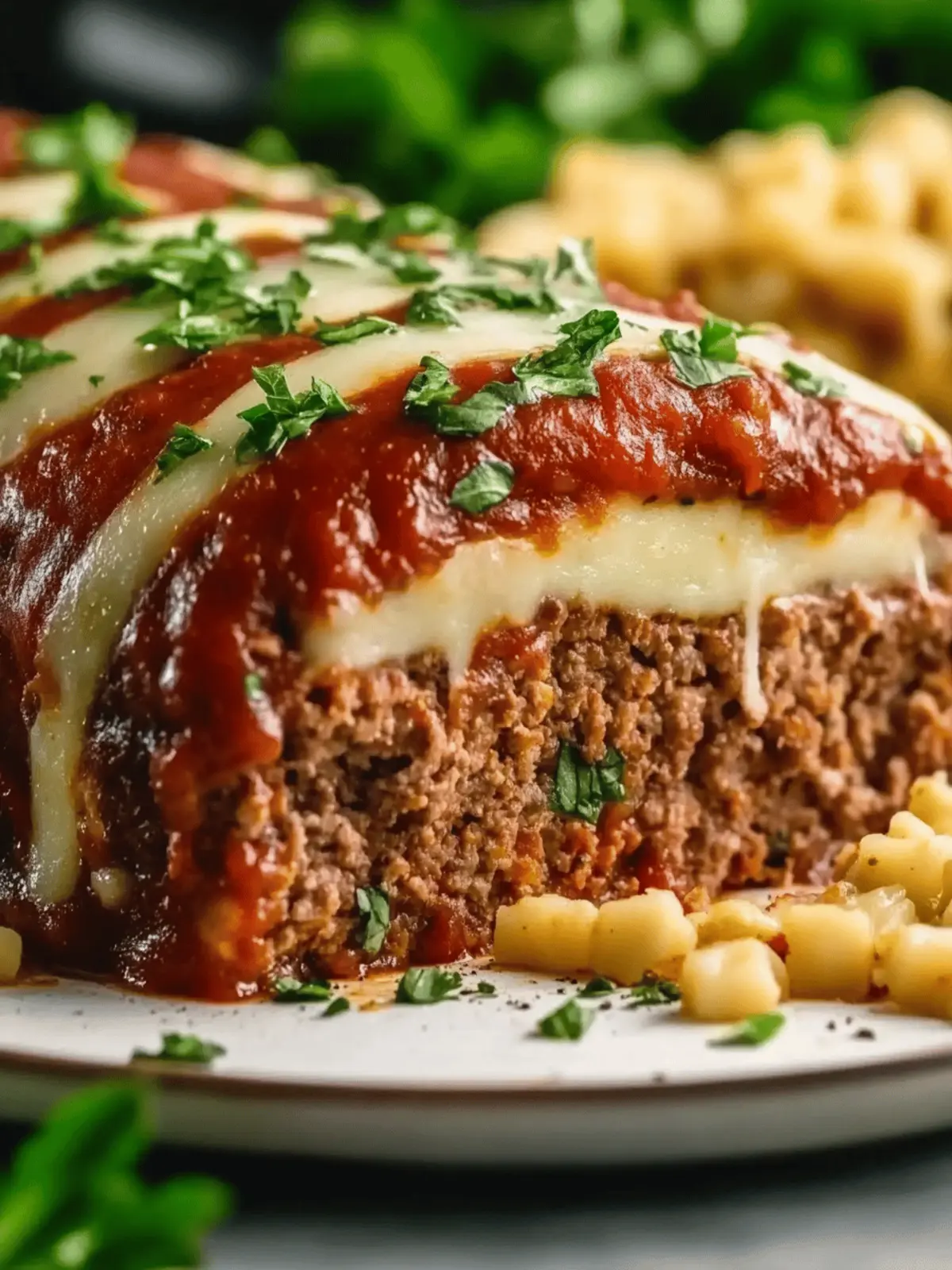 Stuffed Italian Meatloaf