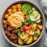 Loaded Fiesta Potato Bowls