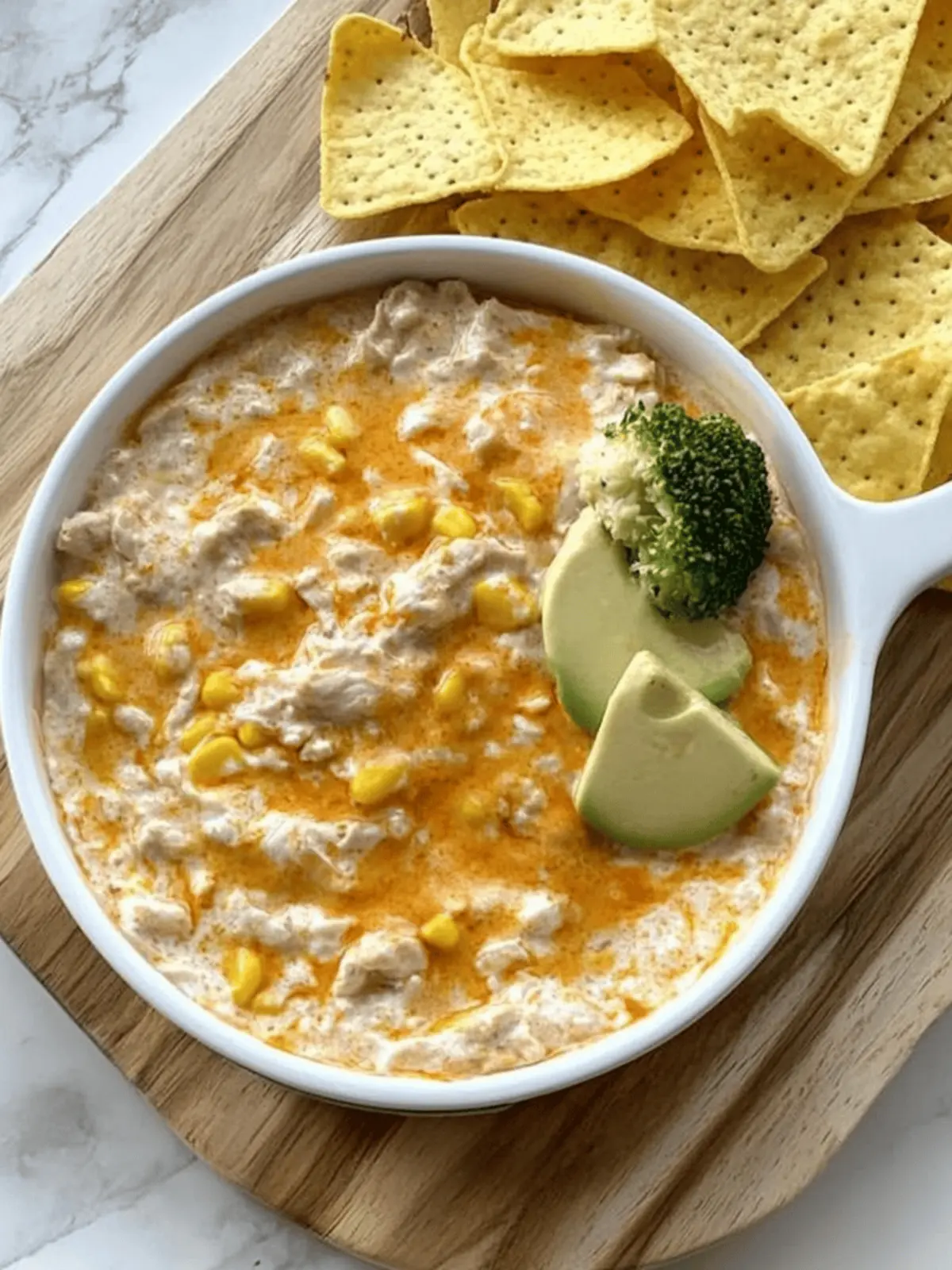 High Protein Buffalo Chicken Dip