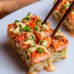 Salmon Crispy Rice