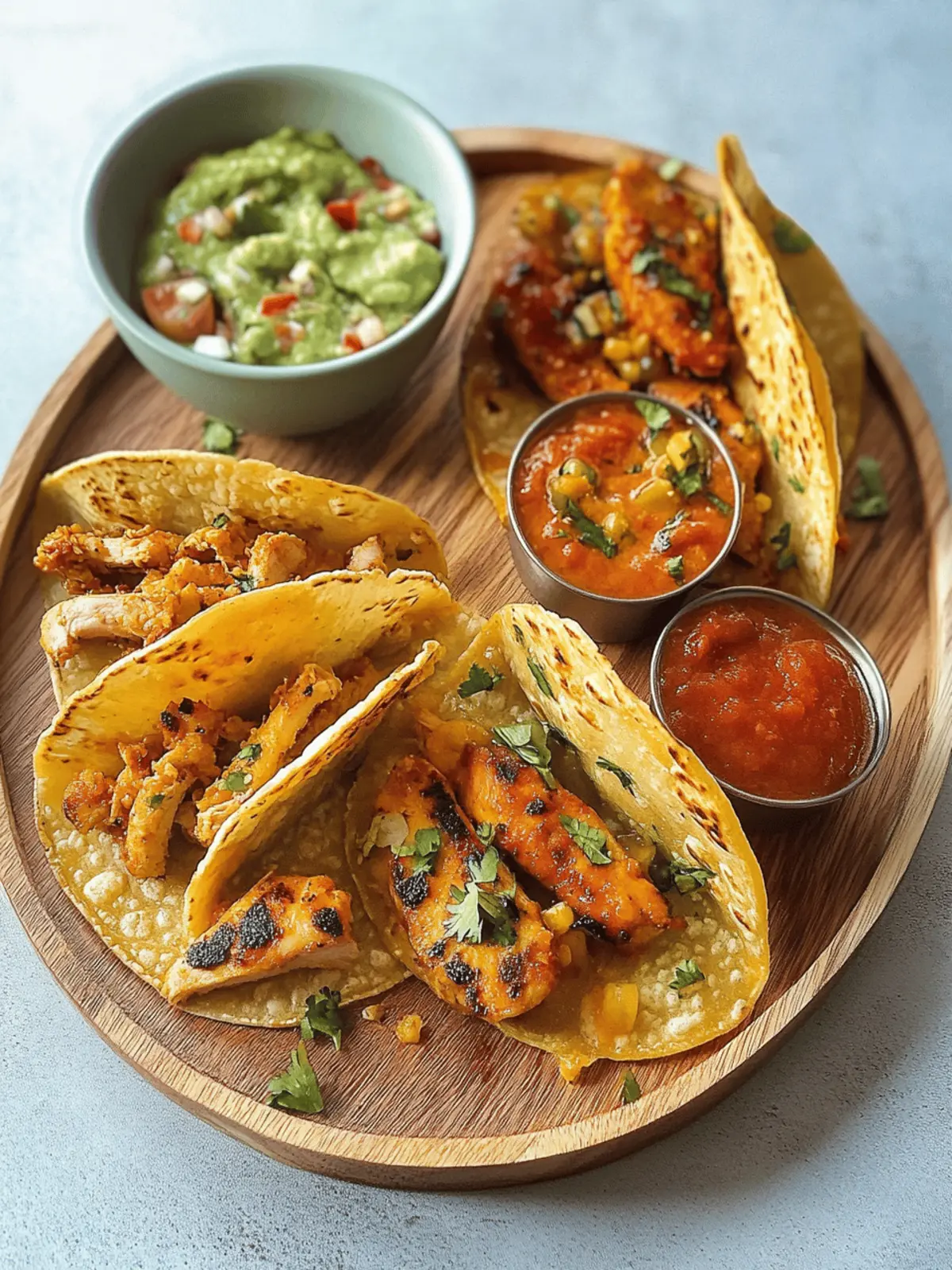 Mini Chicken Tacos