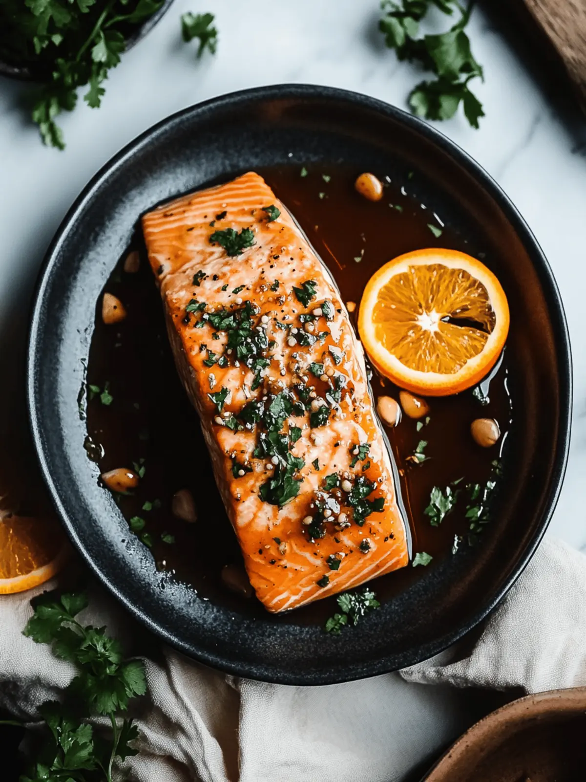 Orange Glazed Salmon