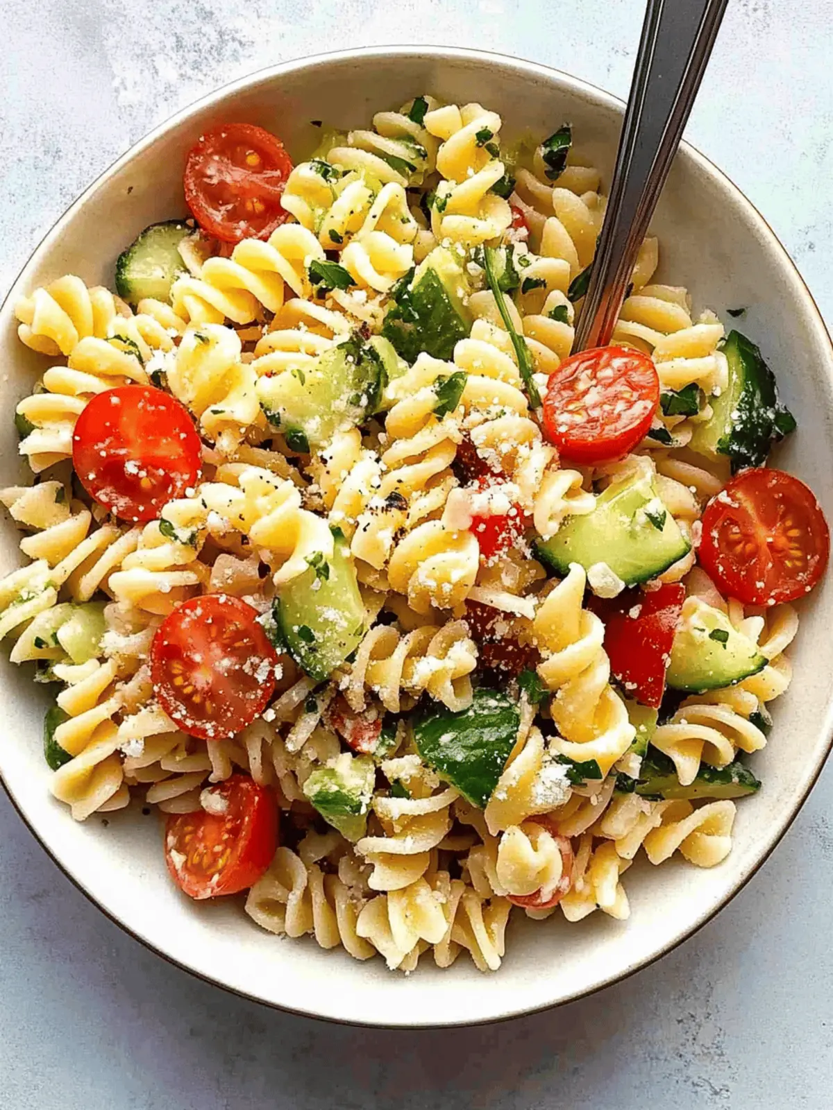 Deliciously Zesty Pasta Salad Perfect for Summer Picnics