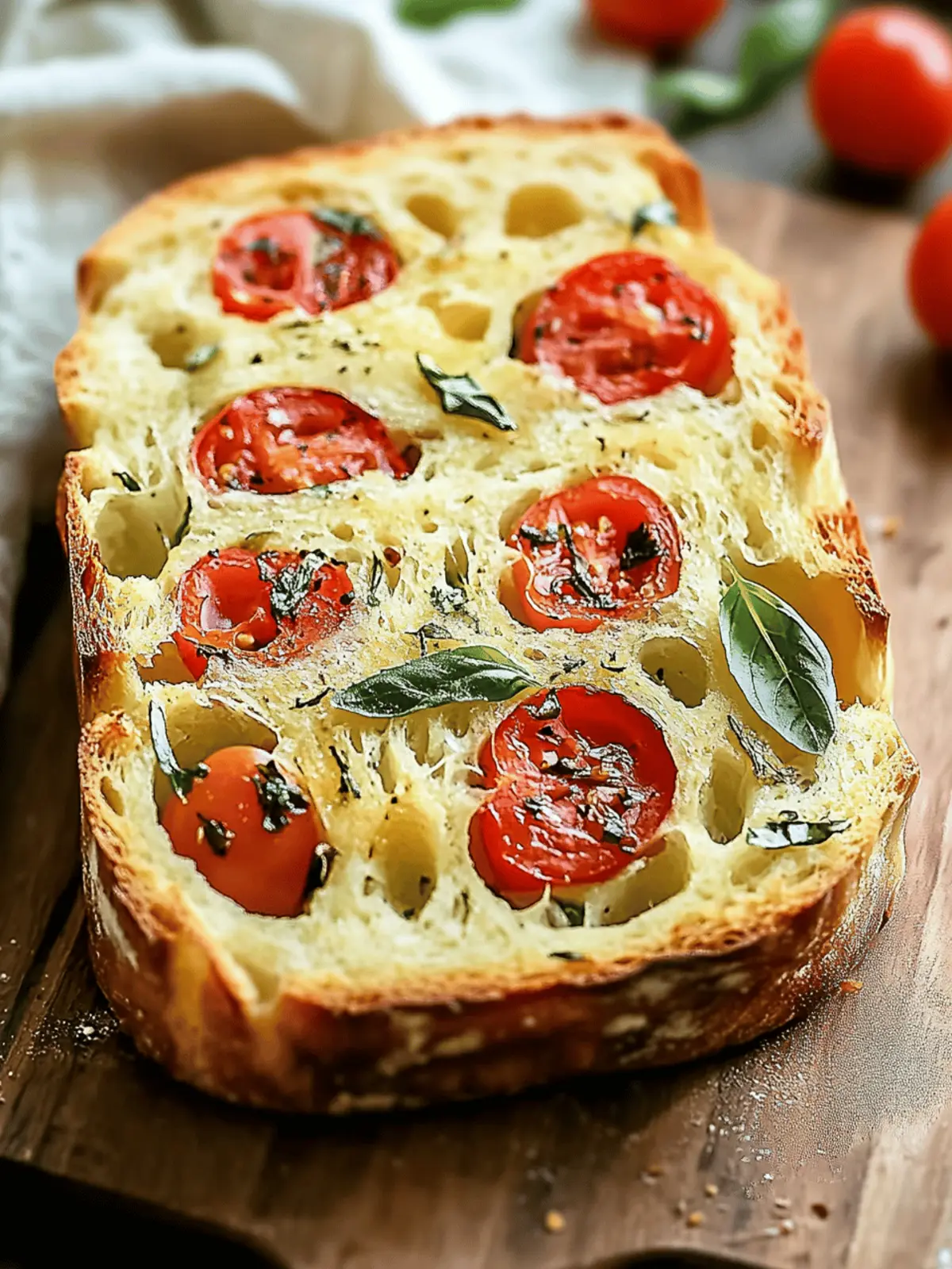Savory Caprese Bread