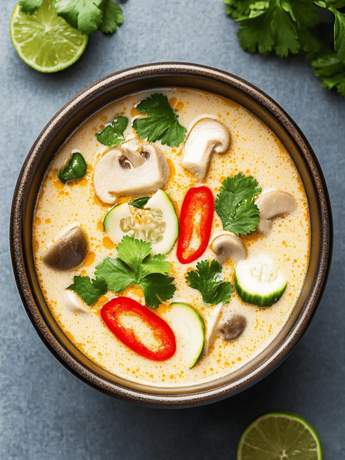 Thai Tom Kha Gai Soup That Warms Your Heart in 30 Minutes