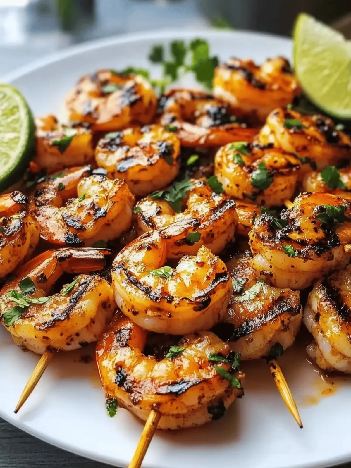 Chili Lime Grilled Shrimp