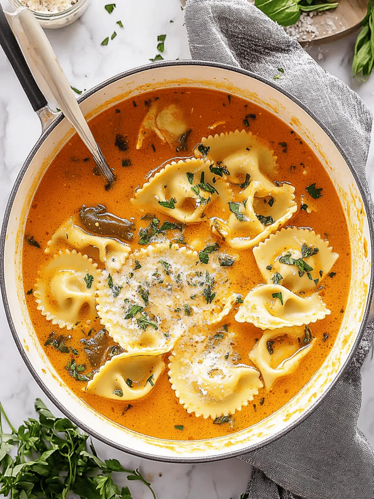 Cozy Ravioli Soup That Warms the Heart in 30 Minutes