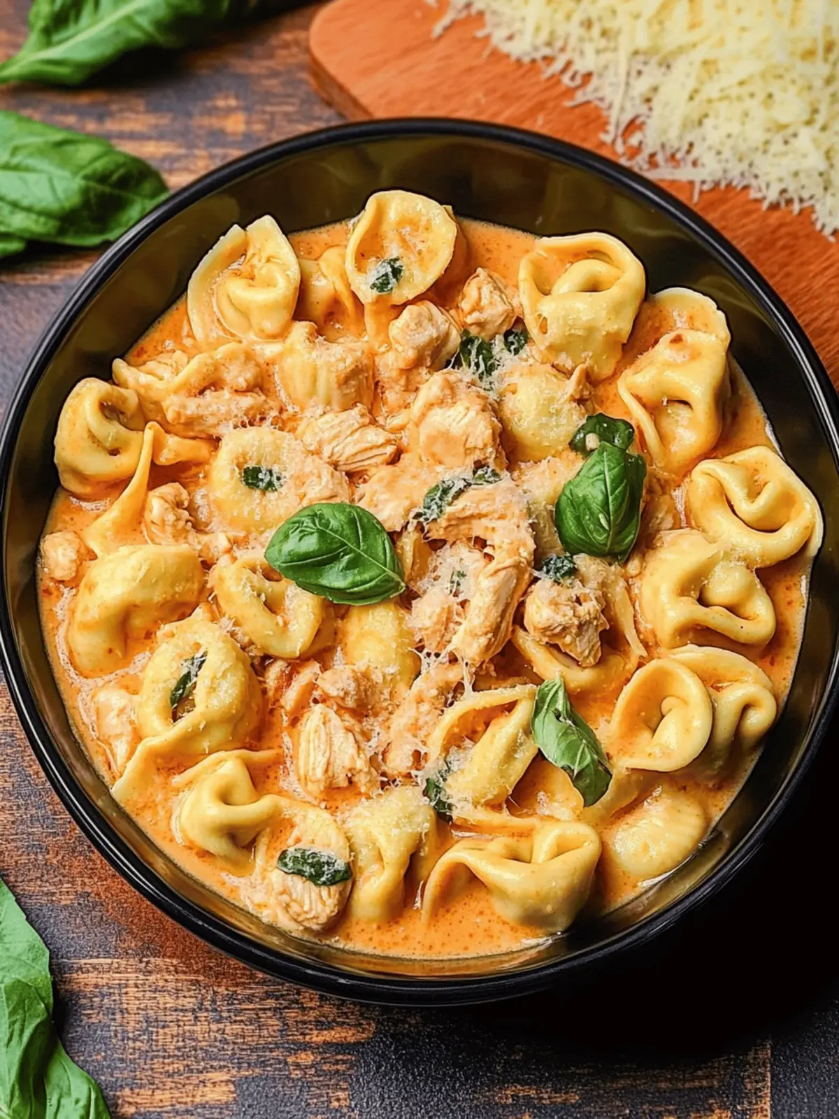 CrockPot Chicken Tortellini