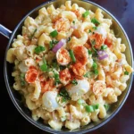 Deviled Egg Macaroni Pasta Salad