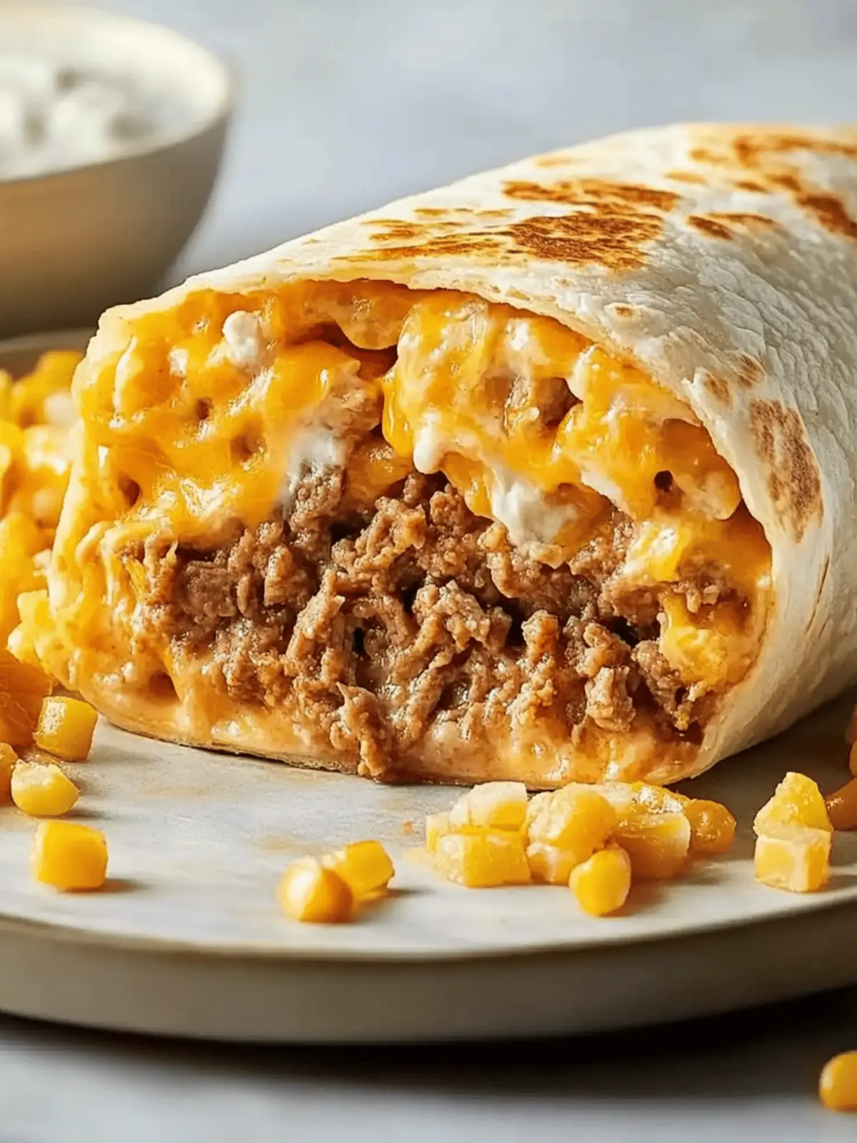 Taco Bell Beefy Melt Burrito