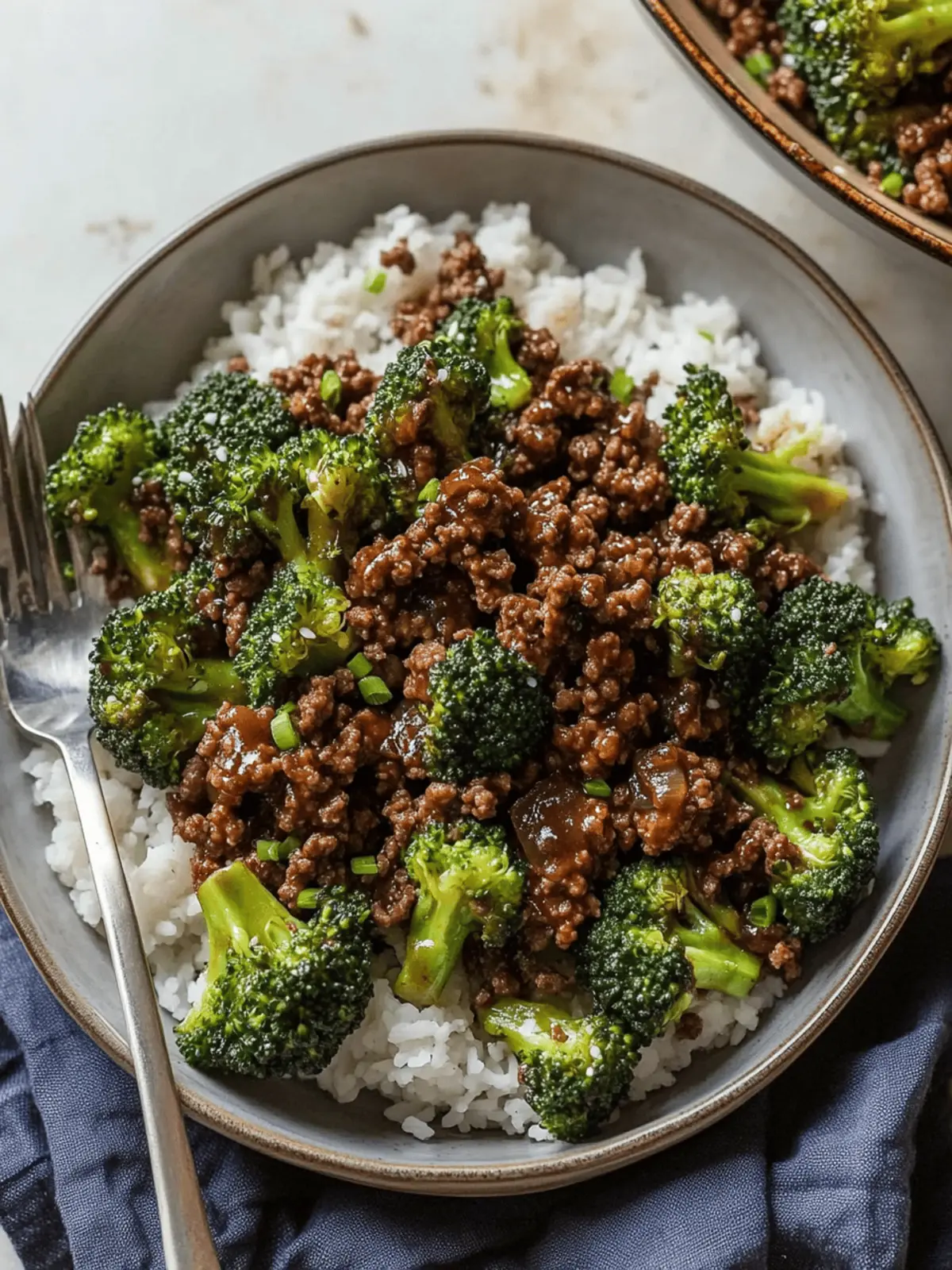 Savory Ground Beef and Broccoli in 20 Minutes Flat
