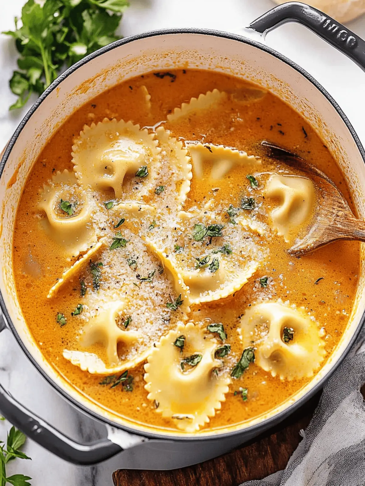 Cozy Ravioli Soup That Warms the Heart in 30 Minutes