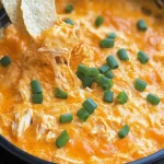 Crockpot Buffalo Chicken Dip