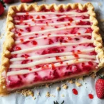 Strawberry Pop Tart Slab Pie