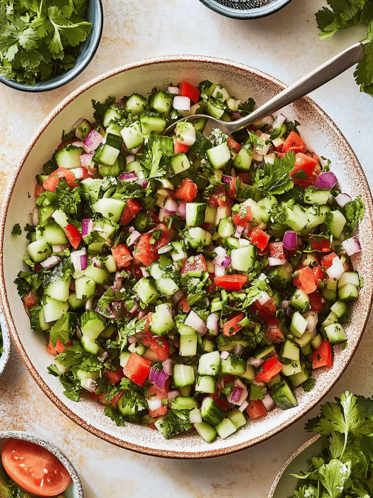 Eastern Shirazi Salad