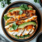 Chicken Avocado Melt Sandwich