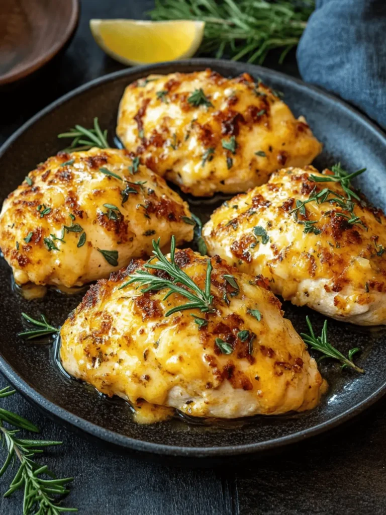 Ritzy Cheddar Chicken Breasts