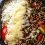 Ground Beef Philly Cheesesteak