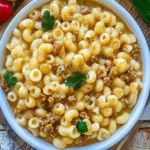 Green Chile Macaroni Sopita