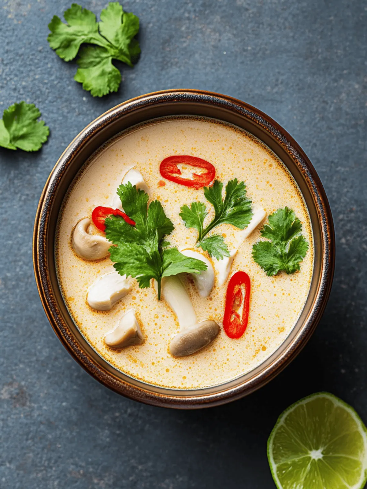 Thai Tom Kha Gai Soup That Warms Your Heart in 30 Minutes