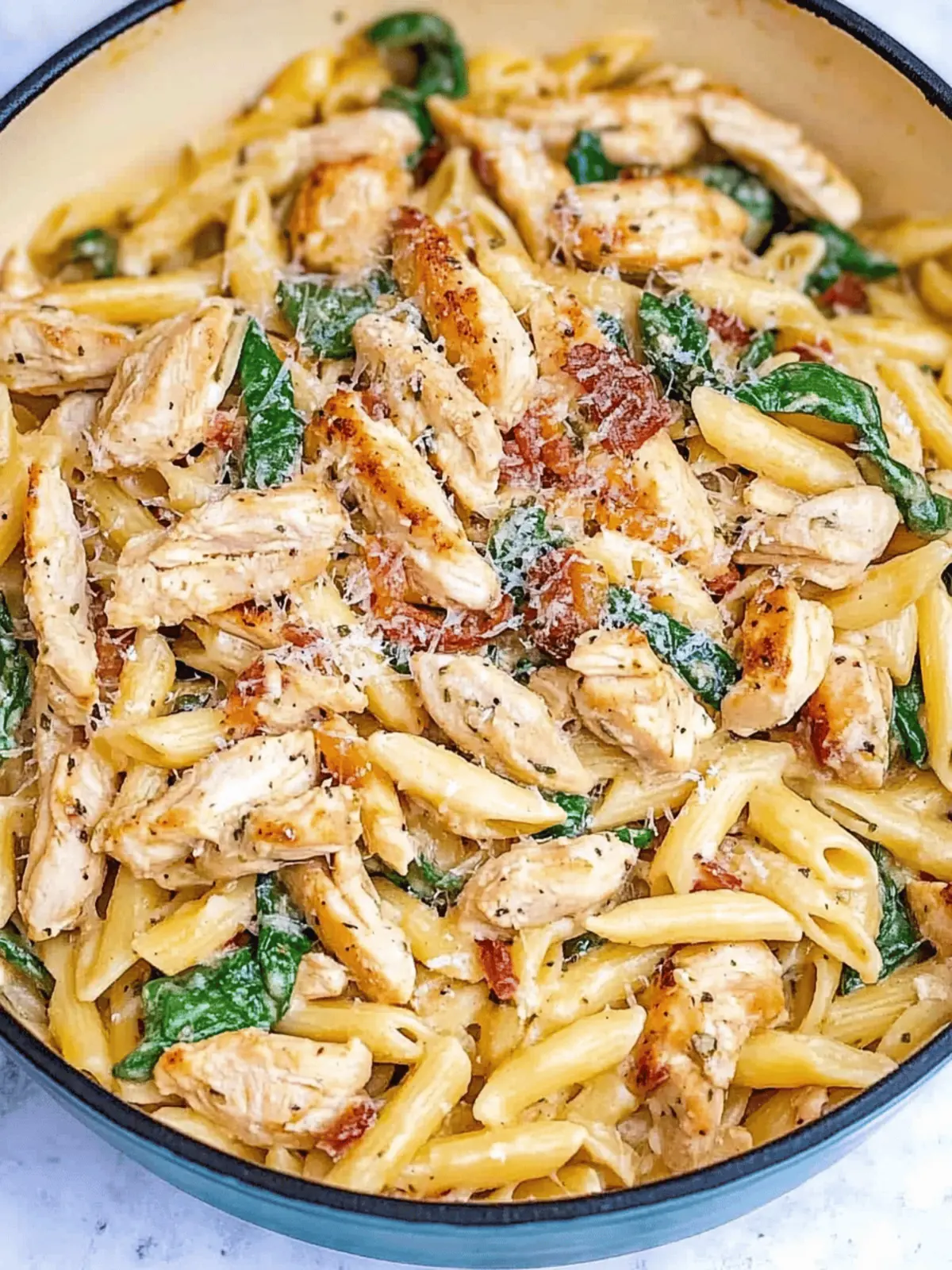 Irresistible Tuscan Chicken Pasta in Just 30 Minutes