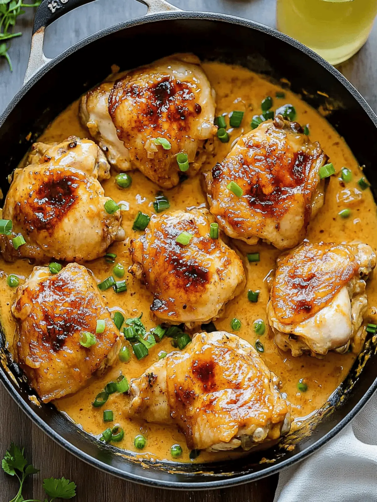 Skillet Bang Bang Chicken Thighs That Spice Up Dinner Fast