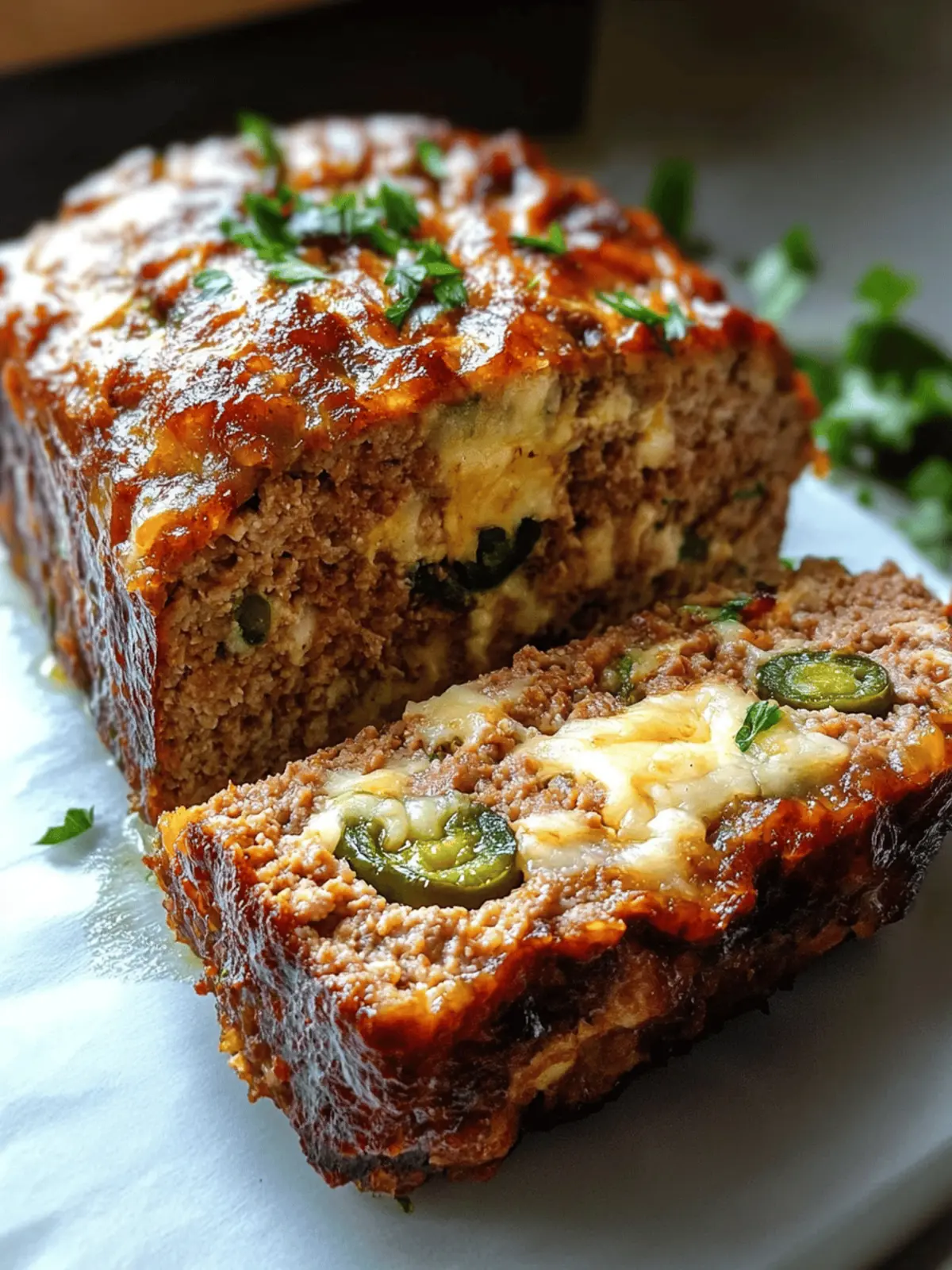 Smoky Jalapeno Popper Meatloaf: A Zesty Twist on Comfort Food