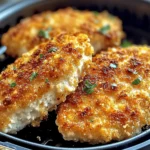 Air Fryer Parmesan Crusted Chicken