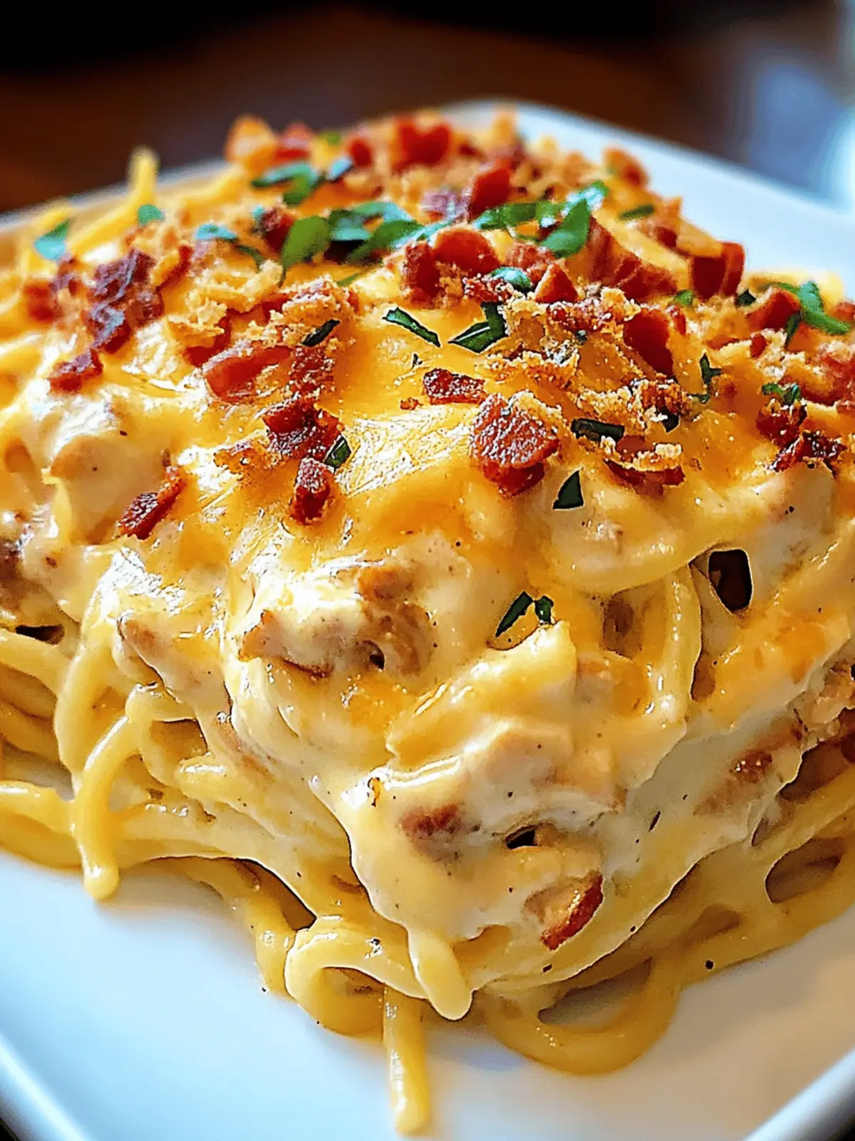Savory Southern Cheesy Chicken Spaghetti Casserole Magic